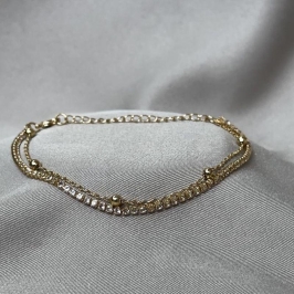 PULSEIRA DUPLA RIVEIRA/BOLINHA