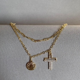 PULSEIRA DUPLA SÃO BENTO E CRUZ