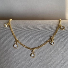 PULSEIRA INFANTIL COM CRISTAL