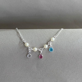 PULSEIRA INFANTIL TIFANI E PEROLA