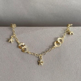 PULSEIRA INFINITO COM ESTRELAS