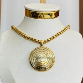 COLAR COM PINGENTE PAI NOSSO