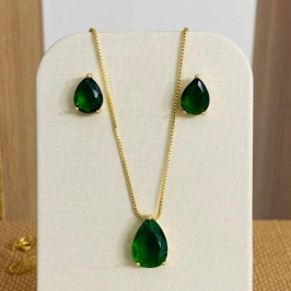 CONJUNTO GOTA VERDE
