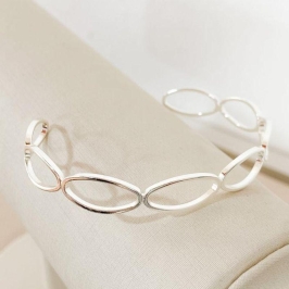 BRACELETE ELOS OVAIS