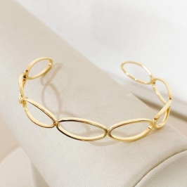 BRACELETE ELOS OVAIS