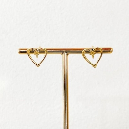 BRINCO CORAÇÃO VAZADO