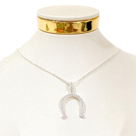 COLAR FERRADURA CRAVEJADA