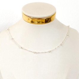 COLAR SINGAPURA COM BOLINHA