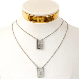 ESCAPULARIO JESUS E ORAÇÃO STEEL