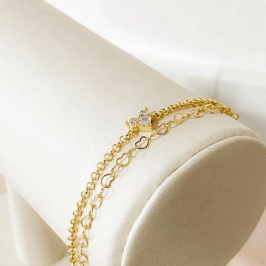 PULSEIRA DUPLA CORAÇÃOZINHO