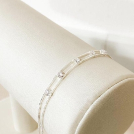 PULSEIRA VENEZIANA COM ZIRCONIA