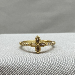 ANEL FLOR ZIRCÔNIA