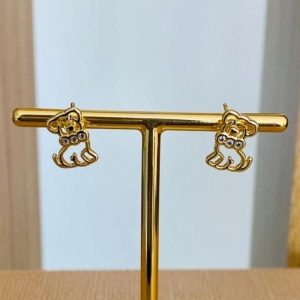 BRINCO CACHORRINHO COM ZIRCONIA