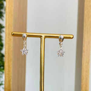 BRINCO ESTRELA ZIRCONIA