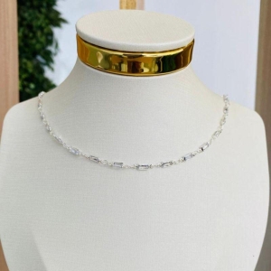 CHOCKER ZIRCONIAS RETANGULARES