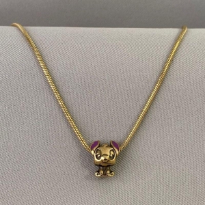 COLAR RABO RATO COM STITCH