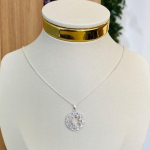 COLAR REDONDO CRAVEJADO