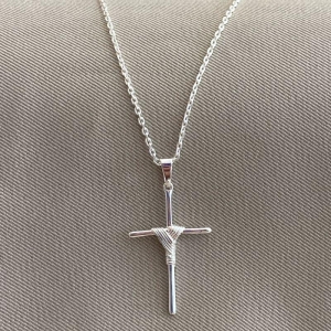 CORRENTE CADEADO MASCULINA PING CRUZ