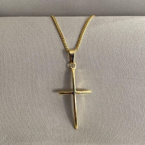 CORRENTE MASCULINA GRUMET COM PING CRUZ