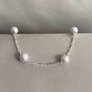 PULSEIRA CARTIER COM BOLA FOSCA