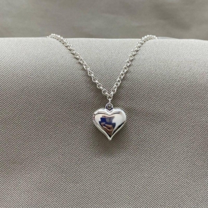 PULSEIRA ELO PORTUGUES 17CM COM CORAÇÃO PEQUENO