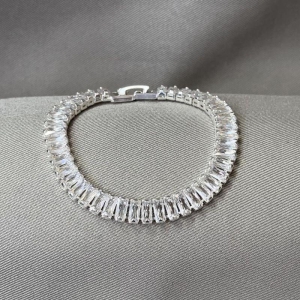PULSEIRA RIVIERA BAGUETE FECHO JOIA