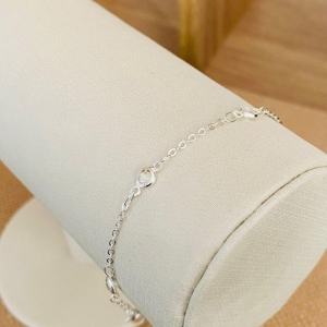 PULSEIRA ZIRCONIA ELO CADEADINHO
