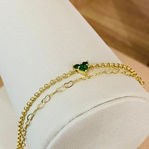 PULSEIRA DUPLA CORAÇÕES