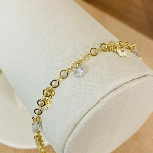 PULSEIRA ELOS COM FLORZINHAS