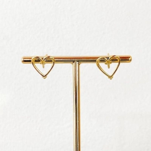 BRINCO CORAÇÃO VAZADO