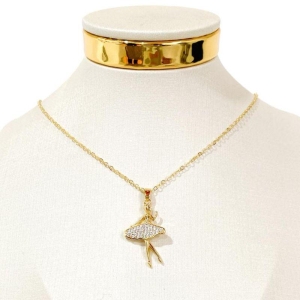 COLAR BAILARINA CRAVEJADA