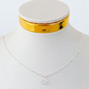 COLAR CORAÇÃOZINHO ZIRCONIA