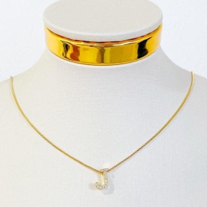 COLAR INICIAL J CRAVEJADA