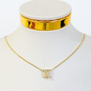 COLAR INICIAL N CRAVEJADA