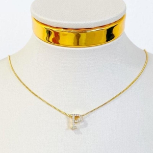 COLAR INICIAL P CRAVEJADA