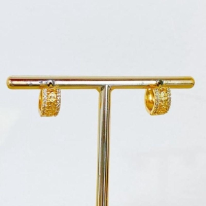 BRINCO ARGOLINHA CRAVEJADA