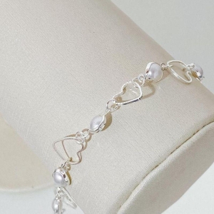 PULSEIRA CORAÇÃO E PÉROLA