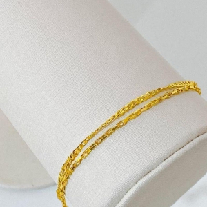 PULSEIRA DUPLA GRUMET / TIJOLINHO