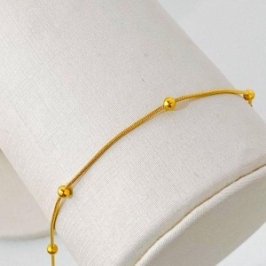 PULSEIRA BOLINHAS STEEL
