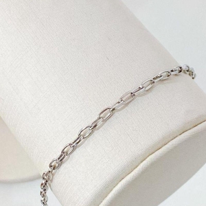 PULSEIRA ELO CADEADINHO STEEL