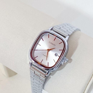 RELOGIO CASIO INTEIRO PRATA PEQUENO