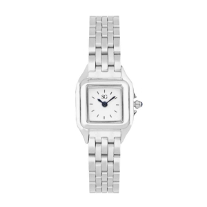 Relógio Feminino Boxy Silver