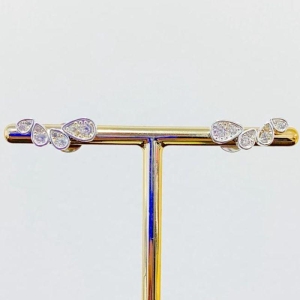 BRINCO EARCUFF GOTAS CRAVEJADAS