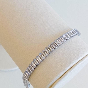 PULSEIRA RIVIERA BAGUETE STEEL