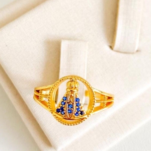 ANEL N.S. APARECIDA MANTO AZUL