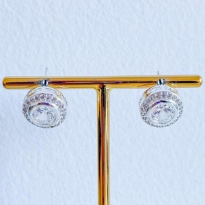 BRINCO ZIRCONIA CRAVEJADA G