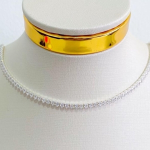 CHOCKER RIVIERA COM PONTAS