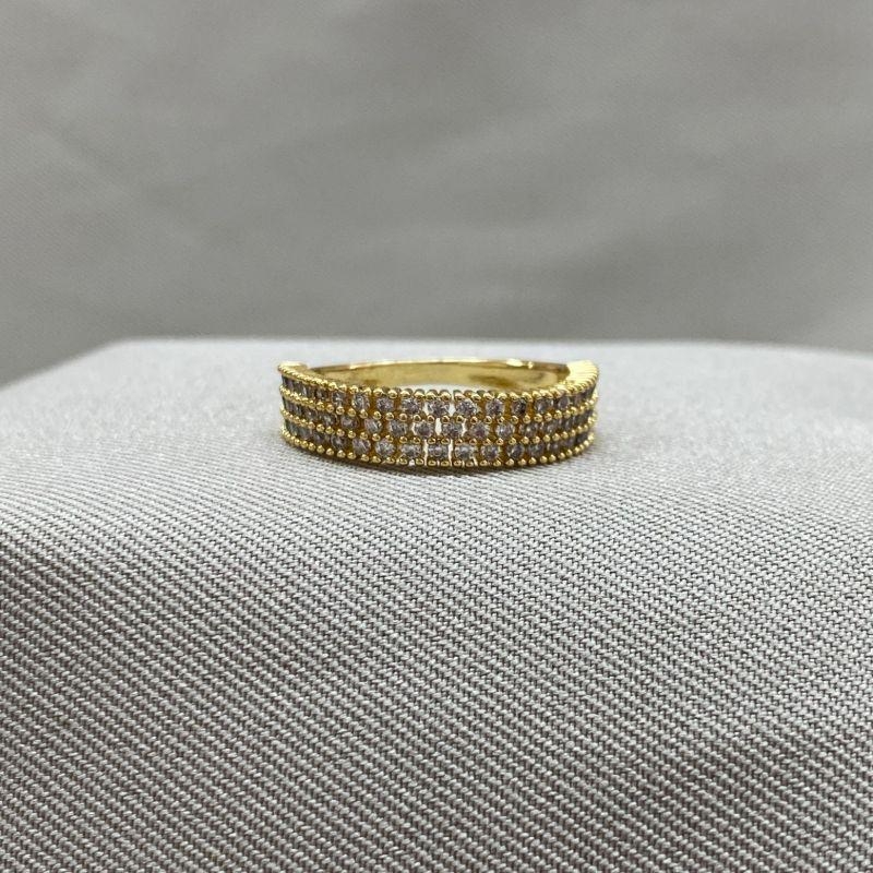 ANEL 3 FILAS CRAVEJADAS