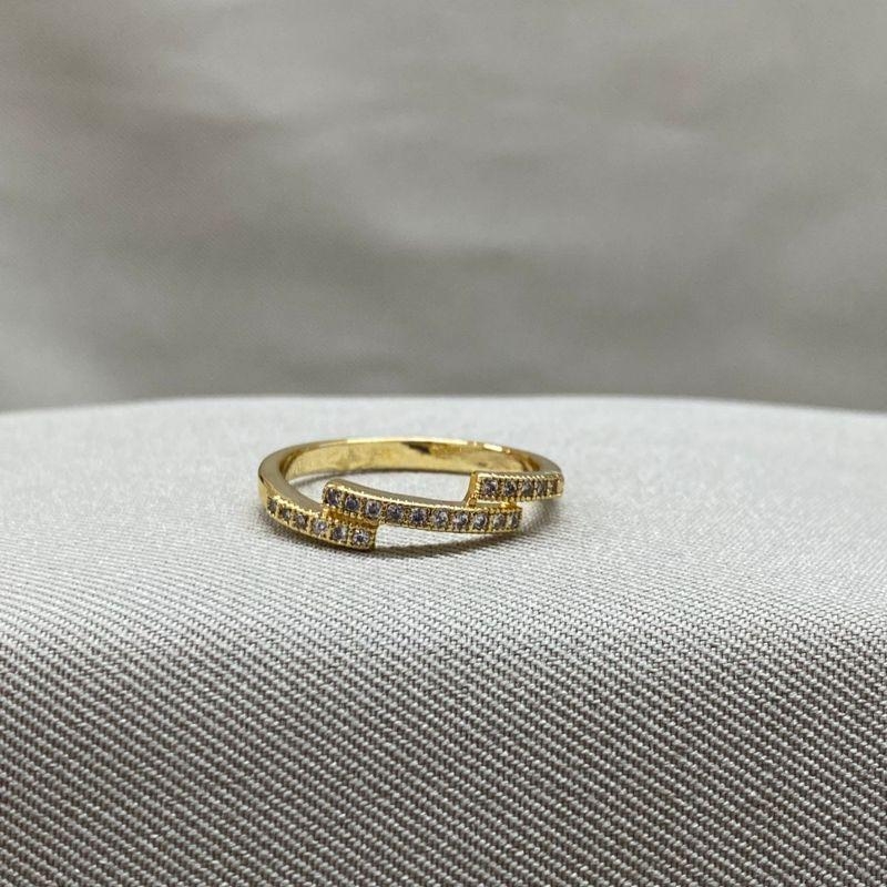 ANEL 3 FILETES CRAVEJADOS