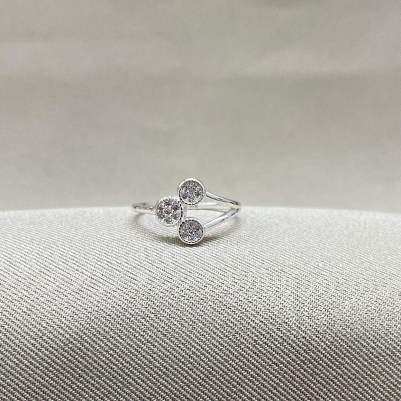 ANEL 3 PONTOS CRAVEJADOS